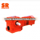 double stage helical worm drive gearbox